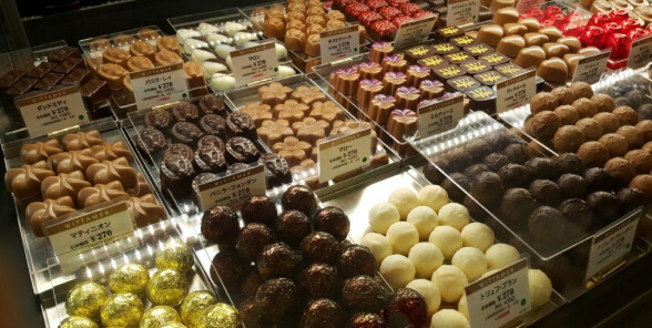 Người Nhật dành tình yêu vô hạn với chocolate.